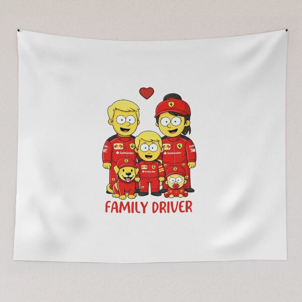 Item preview, Portrait of the pilot family! designed and sold by Racing Art Store 2025.