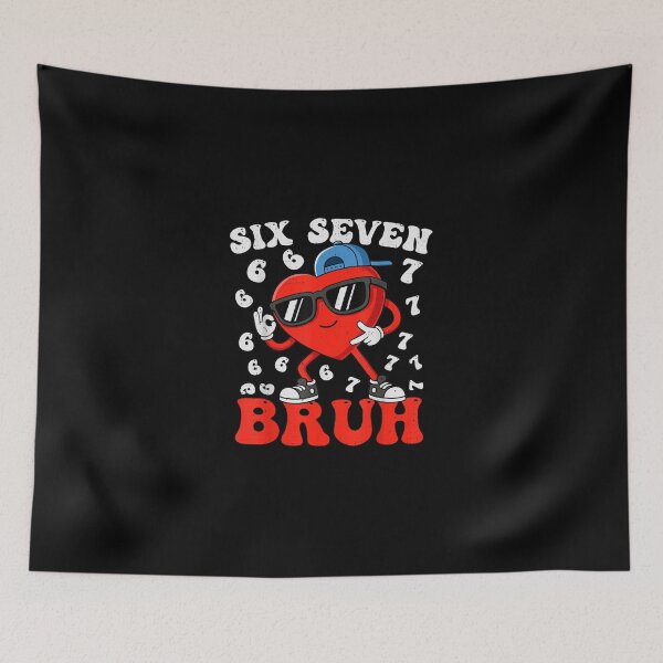 Item preview, Six Seven 6 7 Meme 67 Trend Valentines Day Boys Toddler Kids  designed and sold by MatherFisher.