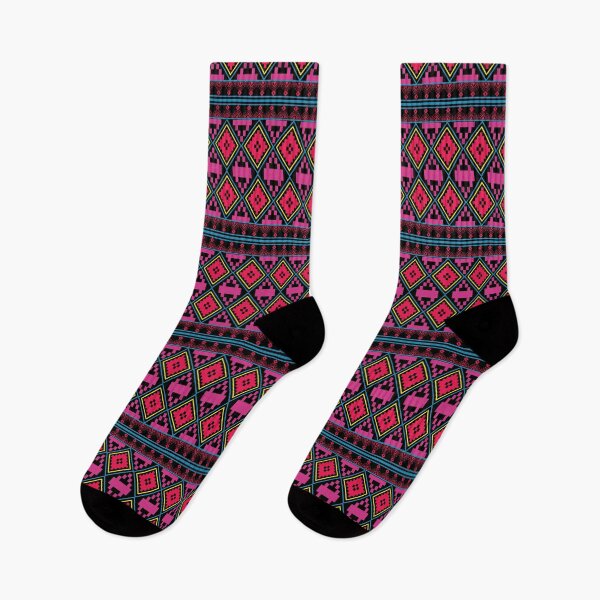 Item preview, Vibrant Ethnic Diamond Geometric Pattern designed and sold by LSLOOMANDSOUL.