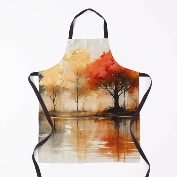 Item preview, Autumn Serenity - Misty Reflections and Fiery Trees designed and sold by Joey Santiago.