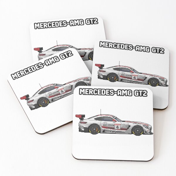 Item preview, Mercedes-AMG GT2 Pixel Side Profile designed and sold by AbstractOps.