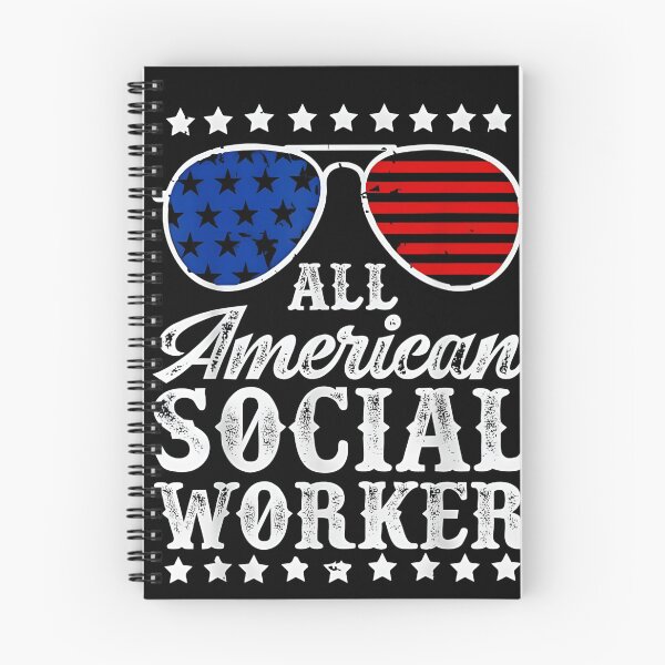 Item preview, All American Social Worker Patriotic USA Sunglasses Shirt designed and sold by JoyBoyStudio1.