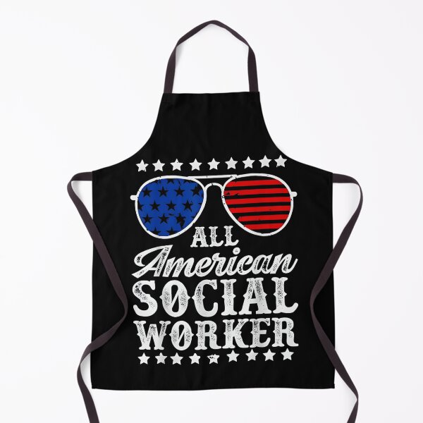 Item preview, All American Social Worker Patriotic USA Sunglasses Shirt designed and sold by JoyBoyStudio1.
