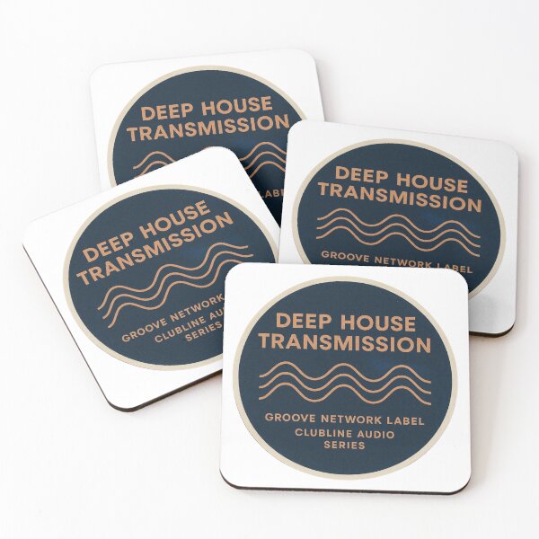 Item preview, Deep House Transmission – Groove Network Electronic Label Style designed and sold by |TRSSHOP|.