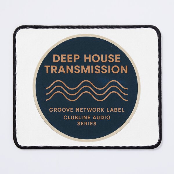 Item preview, Deep House Transmission – Groove Network Electronic Label Style designed and sold by |TRSSHOP|.