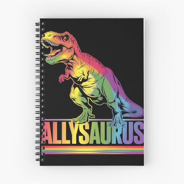 Item preview, Dinosaur LGBT Gay Pride Flag Allysaurus Ally T Rex Men Boys  designed and sold by DigitaldeligArt.