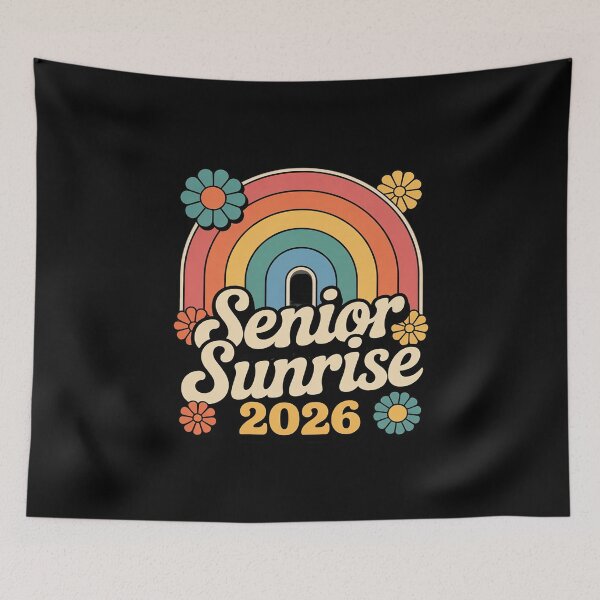 Item preview, Senior Sunrise 2026 Graduation Floral designed and sold by MarkLeedsArt.