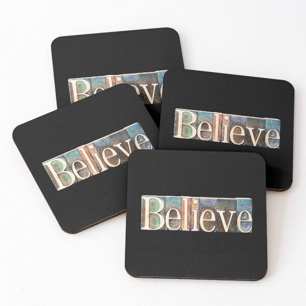 Item preview, Rustic Vintage Believe designed and sold by Khadigadesings.