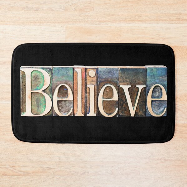 Item preview, Rustic Vintage Believe designed and sold by Khadigadesings.