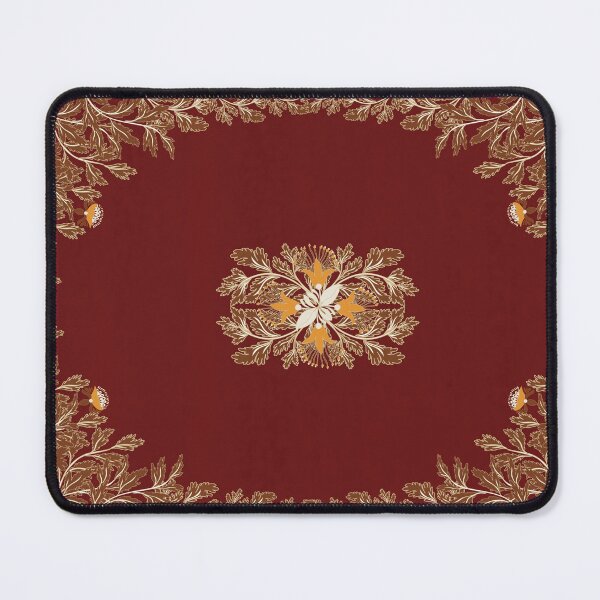 Item preview, Elegant red Persian rug pattern featuring intricate traditional floral and arabesque motifs designed and sold by Line-Aura.