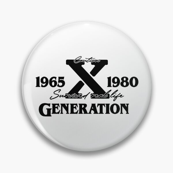 Item preview,  X generation - Birthday Gift.- Retro - Vintage X designed and sold by Bukhisz.