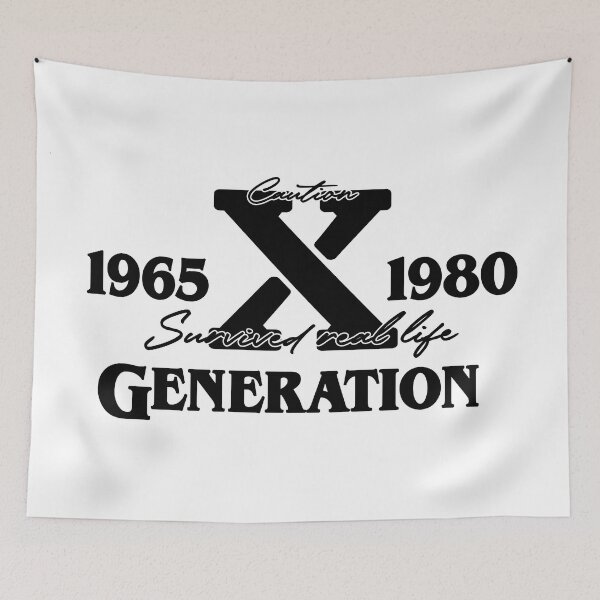 Item preview,  X generation - Birthday Gift.- Retro - Vintage X designed and sold by Bukhisz.