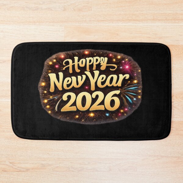 Item preview, Hoppy New Year 2026 - Funny Cute Rabbit Bunny Pun designed and sold by platooz.