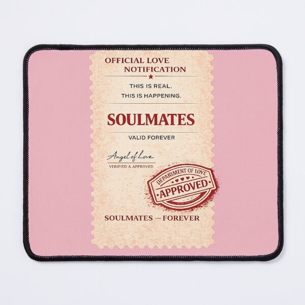 Item preview, Soulmates — Official Love Stamp Style T-Shirt designed and sold by Purdiole-art.