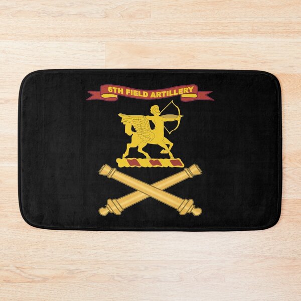 Item preview, Army - 6th Field Artillery w Ribbon - Br X 300 designed and sold by Military Insignia Products.