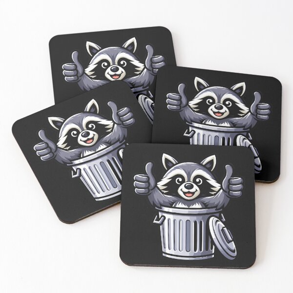 Item preview, Funny Motivational Raccoon - It's Called A Trash Can Not A Trash Cannot designed and sold by GREENZ0NE.