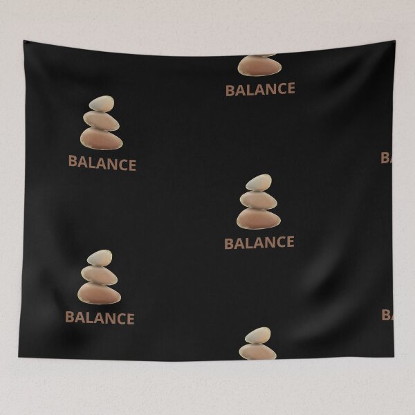 Item preview, Balance Zen Stone Minimalist Wall Art designed and sold by MonaRose_Art.