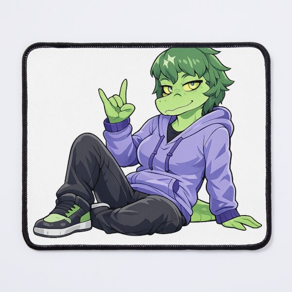 Item preview, Cool Crocodile Rock Pose – Streetwear Character Design designed and sold by NAVOZKA.