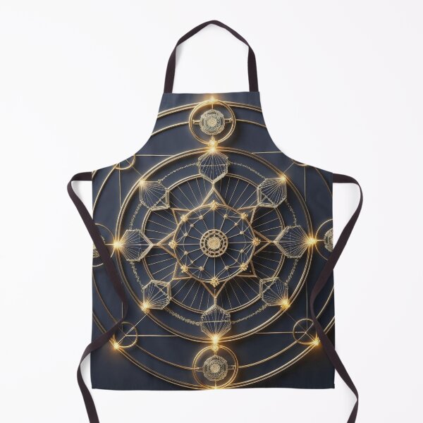 Item preview, Golden Geometric Patterns – Sacred Gold Symmetry | ArtivaNest designed and sold by ArtivaNest.