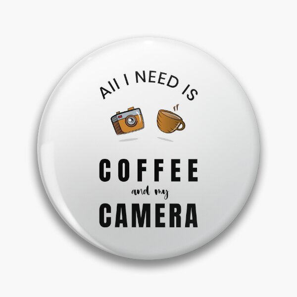 Item preview, All I Need is Coffee and my Camera - Funny Photographer Design designed and sold by sam0471.