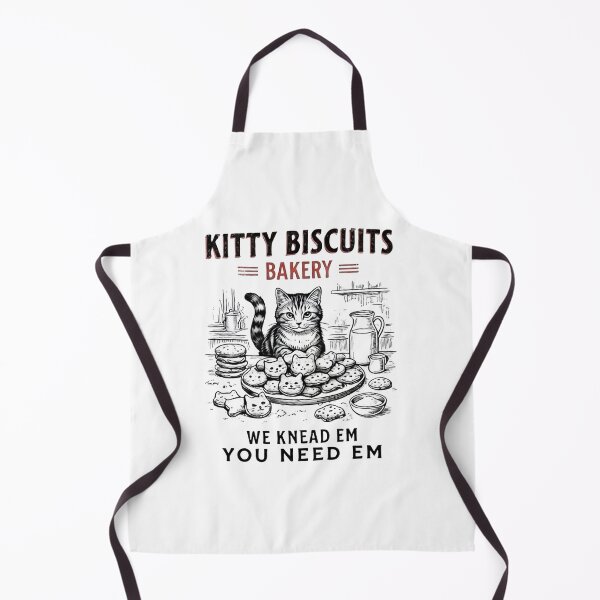 Item preview, Adorable Cat Bakery Graphic Tee for Women - Kitty Making Biscuits Humor - Unique Gift for Cat Lovers and Bakers designed and sold by NADIASHOP86.