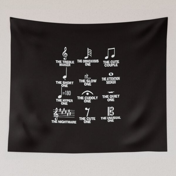 Item preview, Musical Notes Definition, Funny Music Teacher Gift designed and sold by DesignDenDo ⭐⭐⭐⭐⭐.