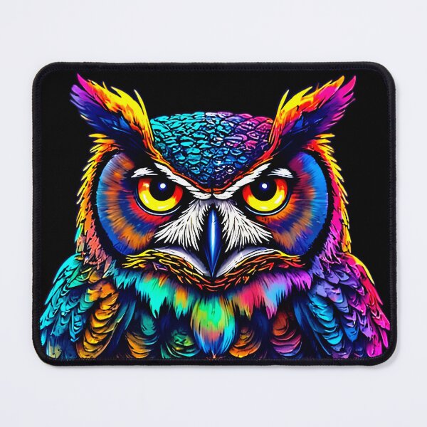 Item preview, Owl of Infinite Color Elemental Guardian Vibes designed and sold by Neer arts.