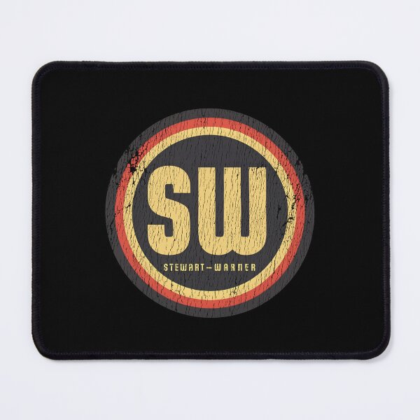 Item preview, Stuart Warner instruments (gold version) - gnarly, aged, race worn print designed and sold by retropetrol.