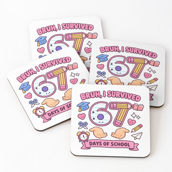 Item preview, Bruh I survived 67 days of school designed and sold by HandicraftArt.
