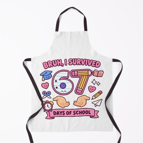 Item preview, Bruh I survived 67 days of school designed and sold by HandicraftArt.
