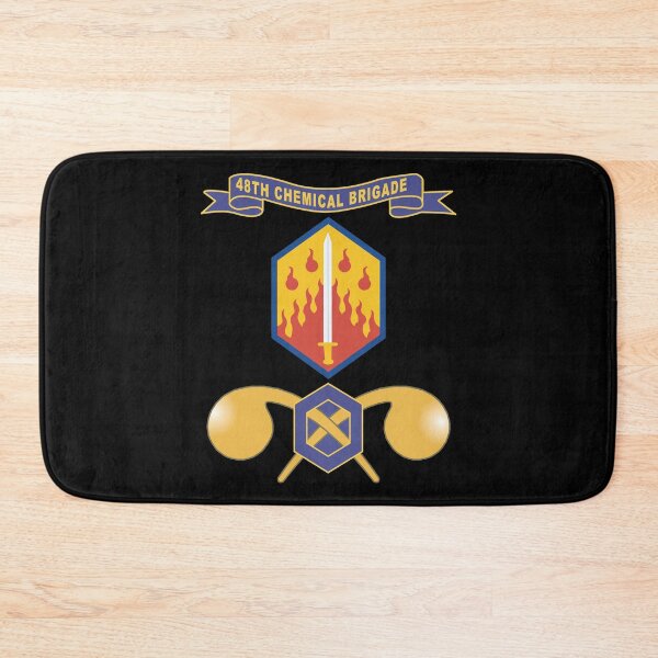 Item preview, Army - 48th Chemical Brigade - SSI w Ribbon - Br X 300 designed and sold by Military Insignia Products.
