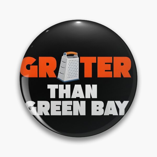 Item preview, Grater Than Green Bay Funny Cheese Grater Pun Design – Football Rivalry Humor Graphic for Fans Who Love Bold Sports Jokes designed and sold by JoyBoyStudio1.