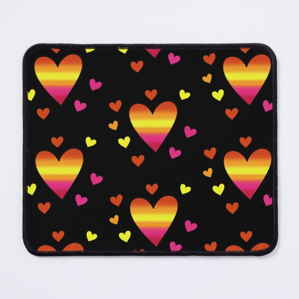 Item preview, Vibrant Rainbow Hearts Pattern | Colorful Modern Love Aesthetic designed and sold by Tw1nsAIArt.