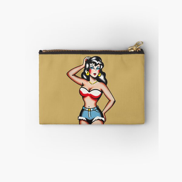 Item preview, Classic Tattoo Pin-Up Girl designed and sold by SteadyRolling.
