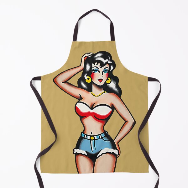 Item preview, Classic Tattoo Pin-Up Girl designed and sold by SteadyRolling.