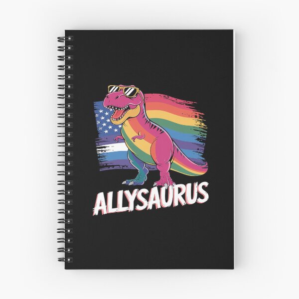 Item preview, Dinosaur T Rex LGBT Gay Pride Flag Allysaurus Ally Men Boys 1  designed and sold by FadeOfThrone.