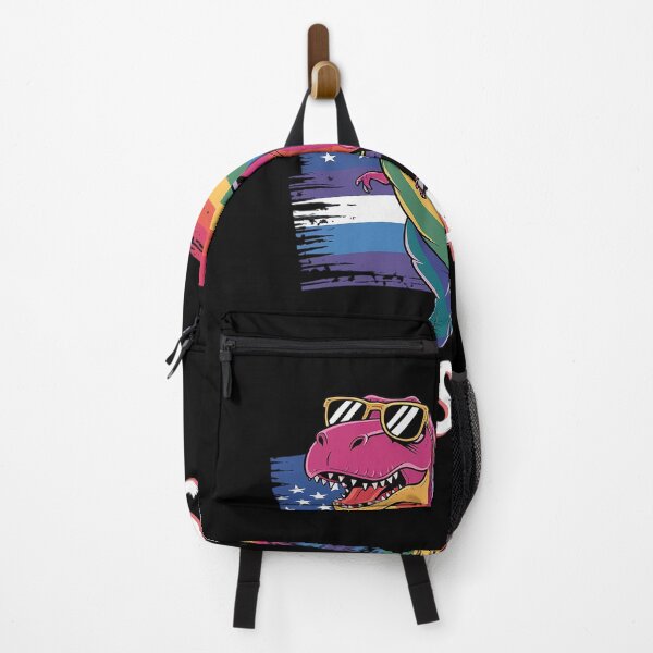 Item preview, Dinosaur T Rex LGBT Gay Pride Flag Allysaurus Ally Men Boys 1 designed and sold by FadeOfThrone.