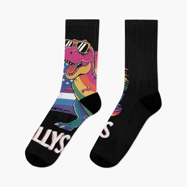 Item preview, Dinosaur T Rex LGBT Gay Pride Flag Allysaurus Ally Men Boys 1  designed and sold by FadeOfThrone.