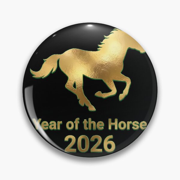 Item preview, Golden Year of the Horse 2026 - Chinese Zodiac Lunar New Year designed and sold by platooz.