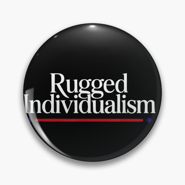 Item preview, Rugged Individualism Quote Design – Bold Minimalist Statement Graphic for Independence, Freedom, and Personal Responsibility Lovers designed and sold by JoyBoyStudio1.