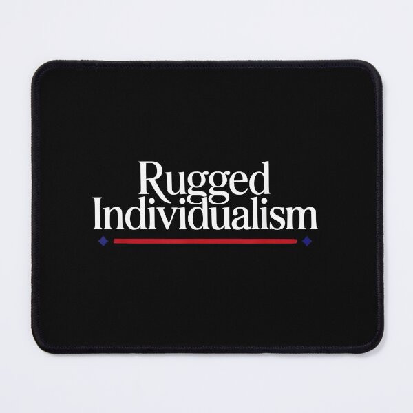Item preview, Rugged Individualism Quote Design – Bold Minimalist Statement Graphic for Independence, Freedom, and Personal Responsibility Lovers designed and sold by JoyBoyStudio1.