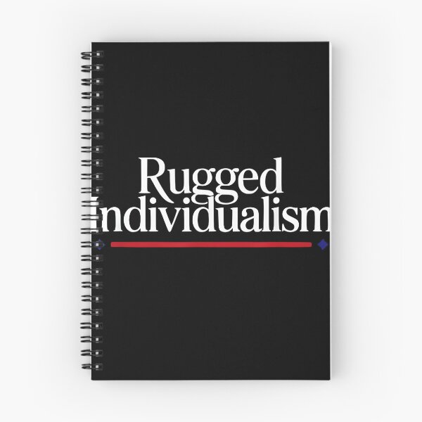 Item preview, Rugged Individualism Quote Design – Bold Minimalist Statement Graphic for Independence, Freedom, and Personal Responsibility Lovers designed and sold by JoyBoyStudio1.