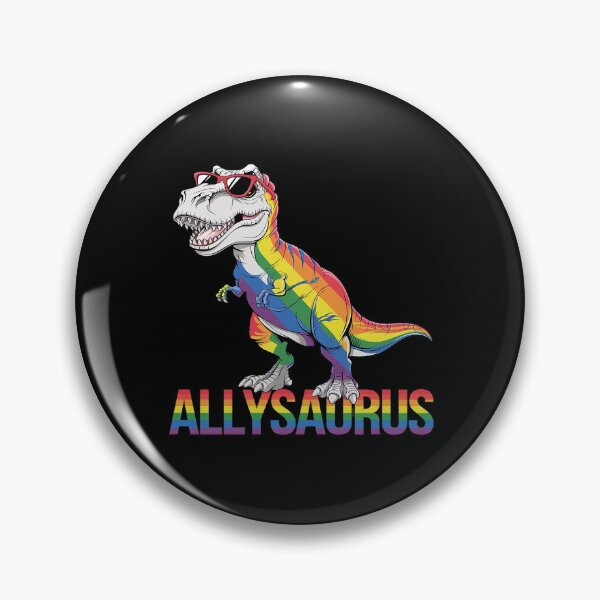 Item preview, Dinosaur T Rex LGBT Gay Pride Flag Allysaurus Ally Men Boys 2  designed and sold by FadeOfThrone.