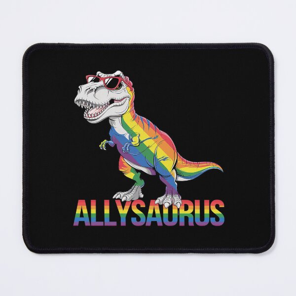 Item preview, Dinosaur T Rex LGBT Gay Pride Flag Allysaurus Ally Men Boys 2  designed and sold by FadeOfThrone.