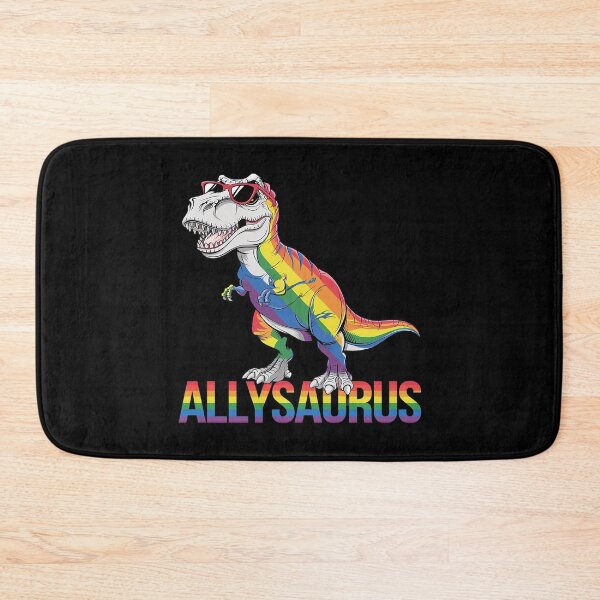 Item preview, Dinosaur T Rex LGBT Gay Pride Flag Allysaurus Ally Men Boys 2  designed and sold by FadeOfThrone.