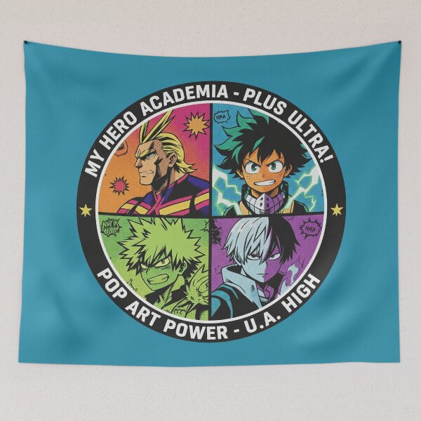 Item preview, Modern Hero Icons - Retro Pop Art Multi-Power designed and sold by AnimeShin.