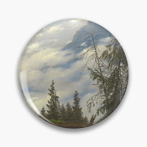 Item preview, Mountain Peak with Drifting Clouds (c. 1818) – Caspar David Friedrich designed and sold by Art Outlaws.
