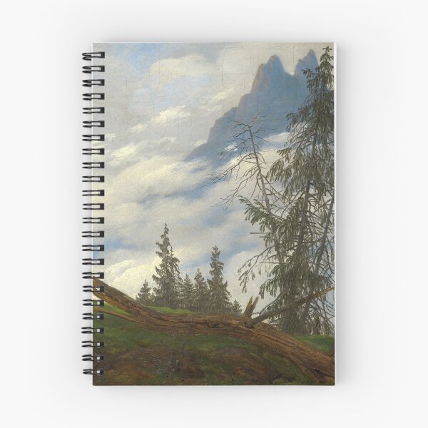 Item preview, Mountain Peak with Drifting Clouds (c. 1818) – Caspar David Friedrich designed and sold by Art Outlaws.