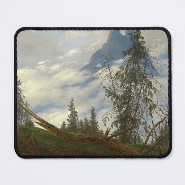 Item preview, Mountain Peak with Drifting Clouds (c. 1818) – Caspar David Friedrich designed and sold by Art Outlaws.