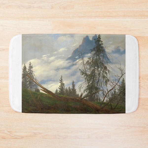 Item preview, Mountain Peak with Drifting Clouds (c. 1818) – Caspar David Friedrich designed and sold by Art Outlaws.